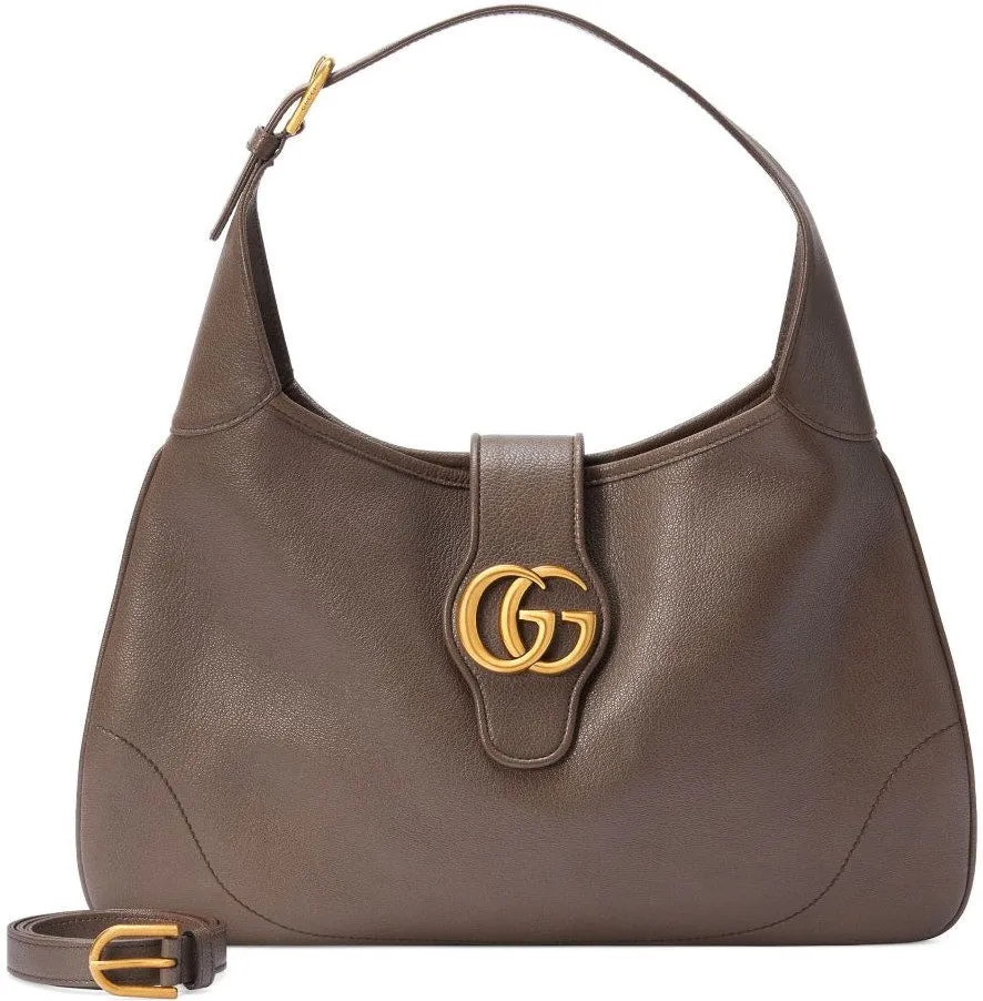 BROWN LEATHER GUCCI BAG