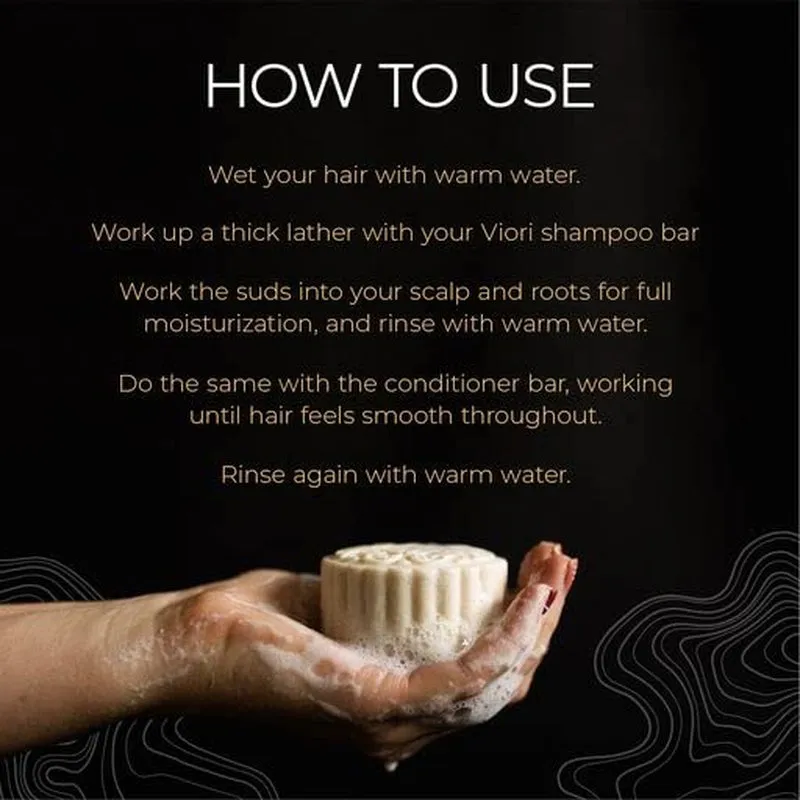 Luxurious Camping Hair Care: Viori Hidden Waterfall Shampoo & Conditioner