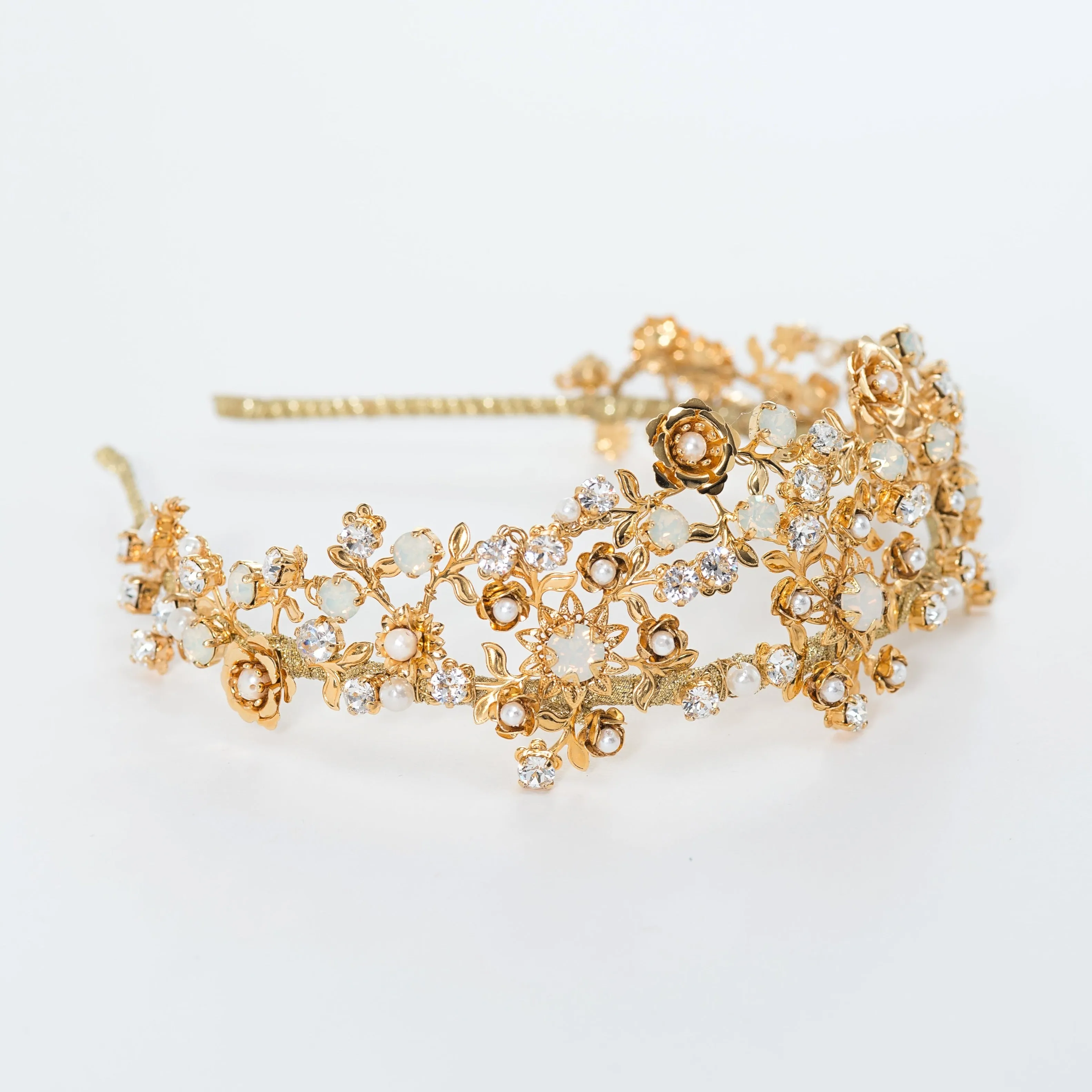 luxurious Rhinestone  bridal crown - style 22030