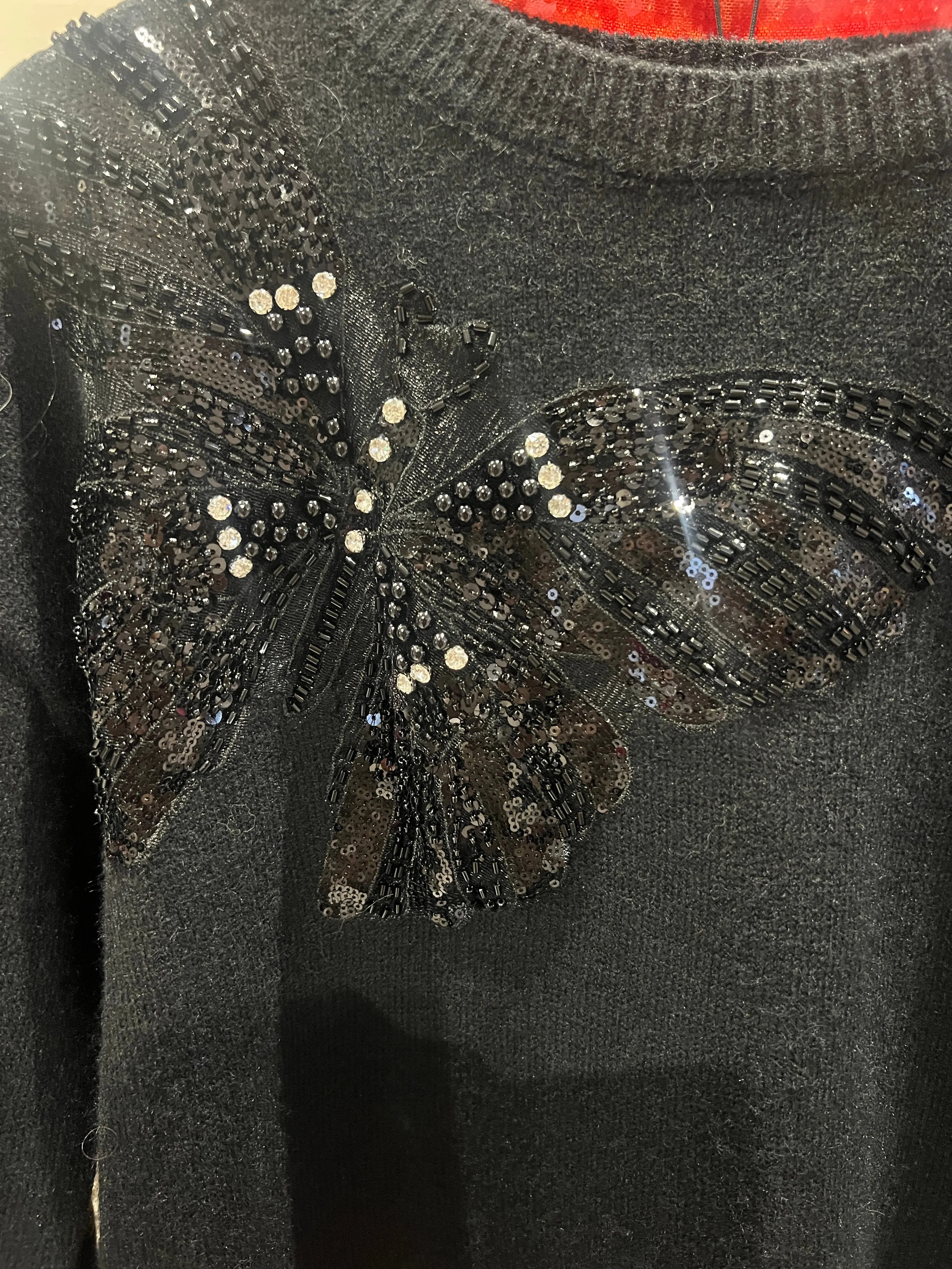 Milena Pearl Butterfly Jumper