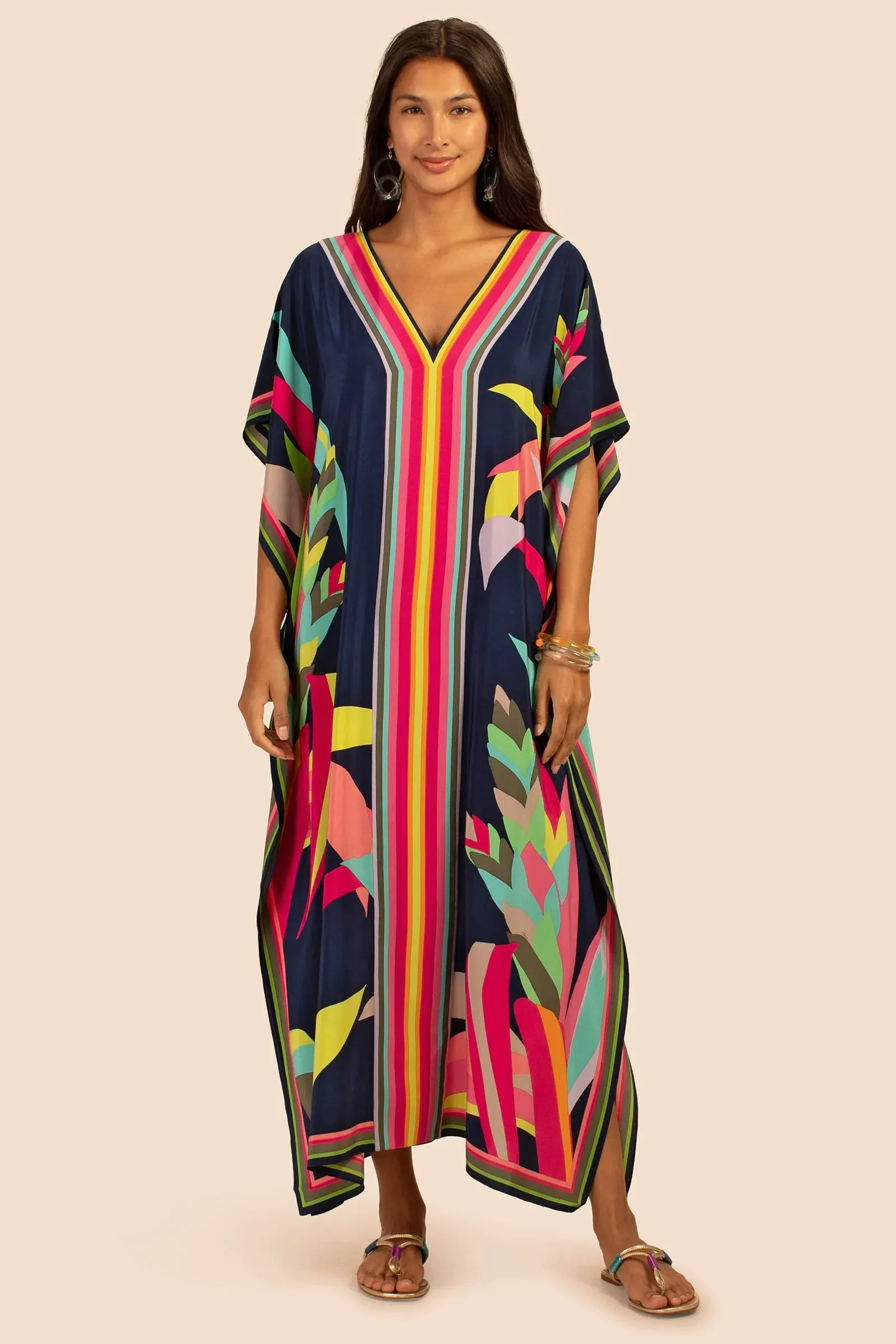 Multi-Color Luxurious Kaftan, Casual Wear Caftan For Women's