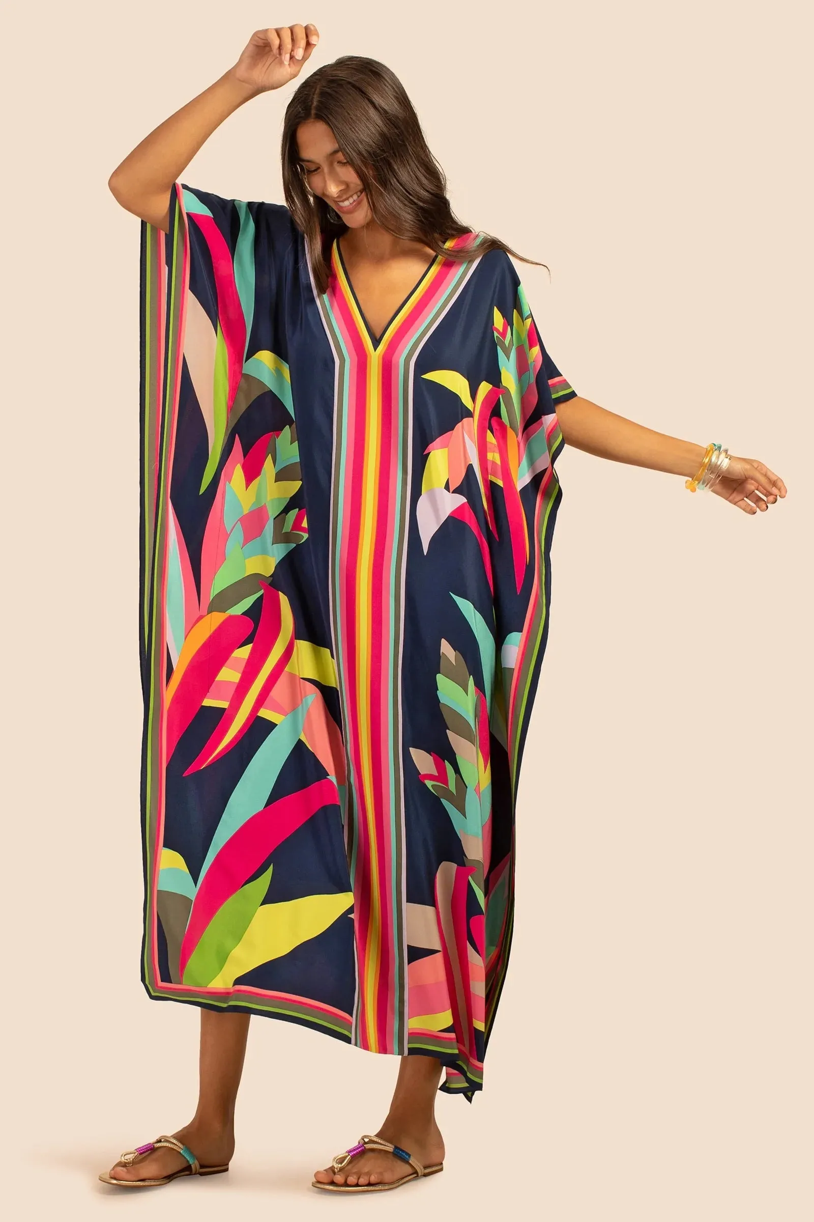 Multi-Color Luxurious Kaftan, Casual Wear Caftan For Women's