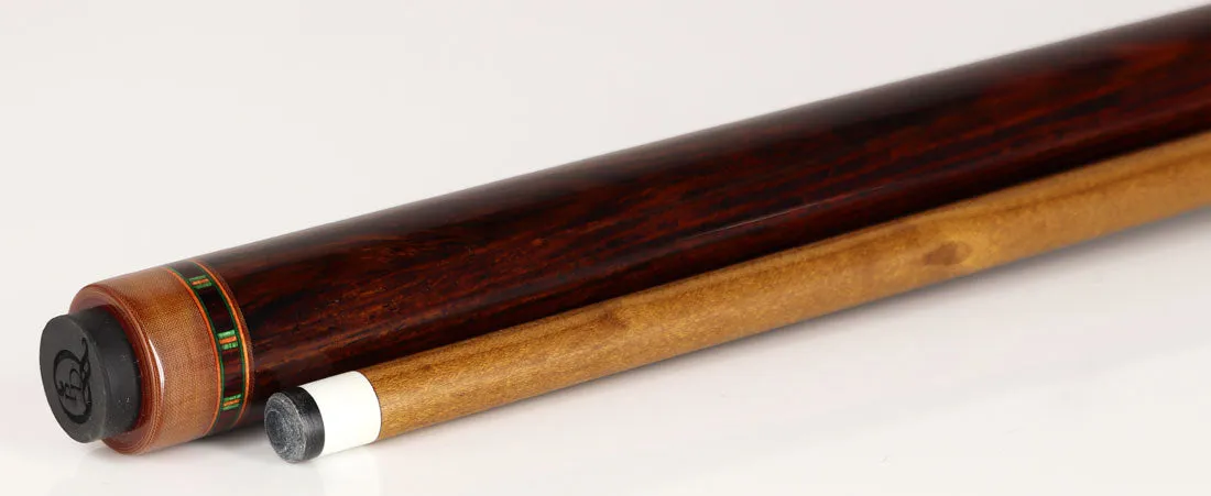 Pat Diveney DC1650 Cocobolo 4 Point Pool Cue with Kielwood 12.75mm shaft - DC1650